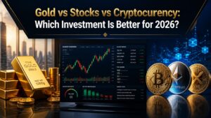 Gold vs Stocks vs Cryptocurrency: Which Investment Is Better for 2026?